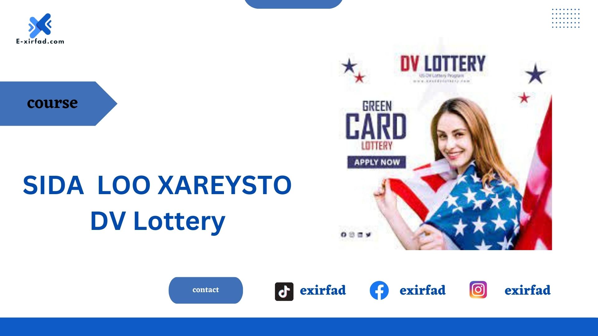 SIDA  LOO XAREYSTO DV Lottery